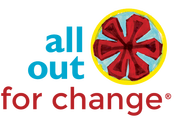 All Out For Change® Logo